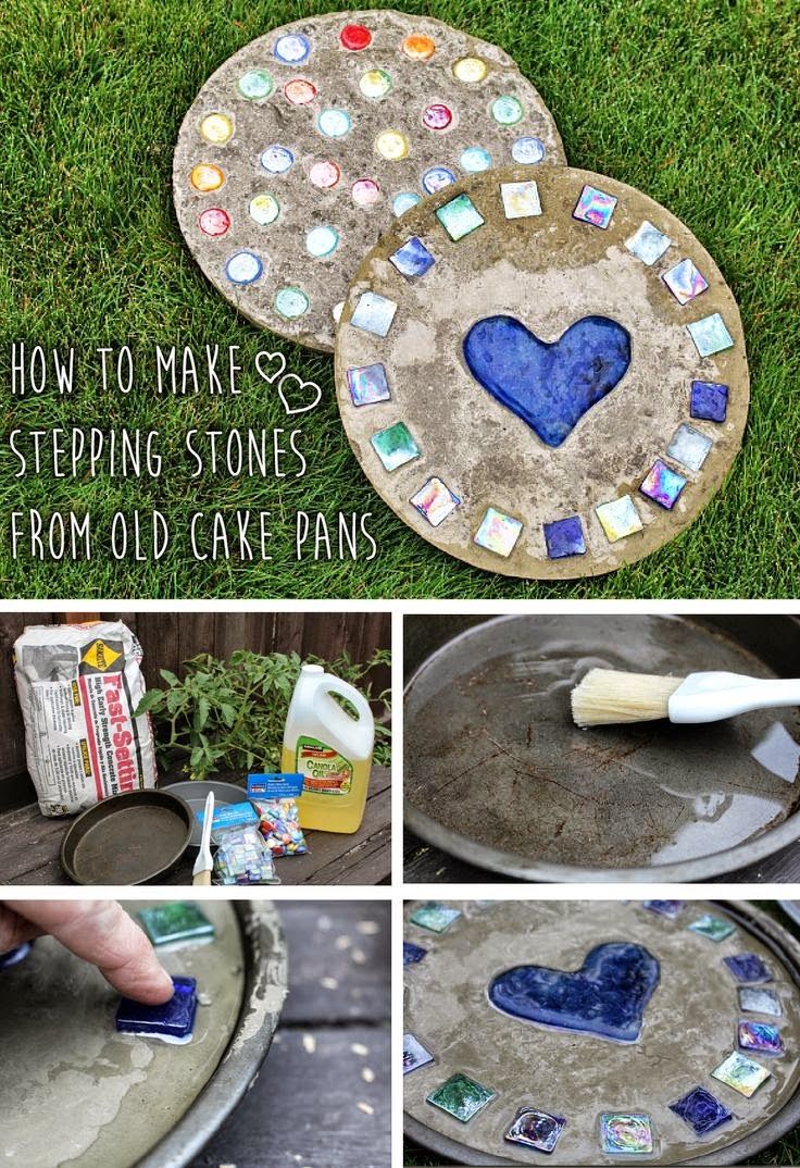 Beautiful Diy Stepping Stone Ideas