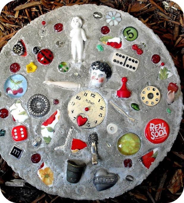 Diy Concrete Stepping Stones