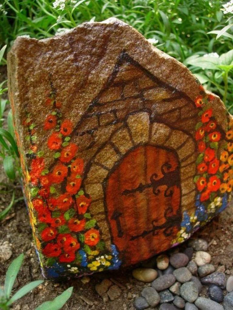 23 Paint Rock Garden Ideas You Must Look SharonSable