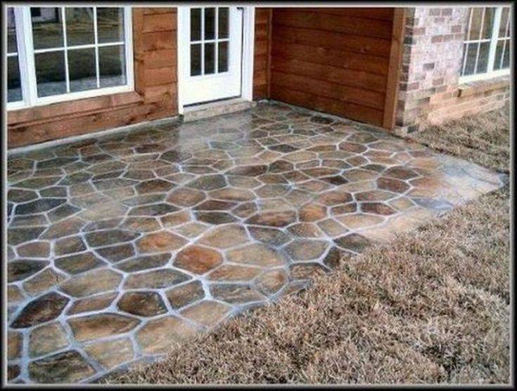 Outdoor Patio Stone Exterior Flooring Ideas