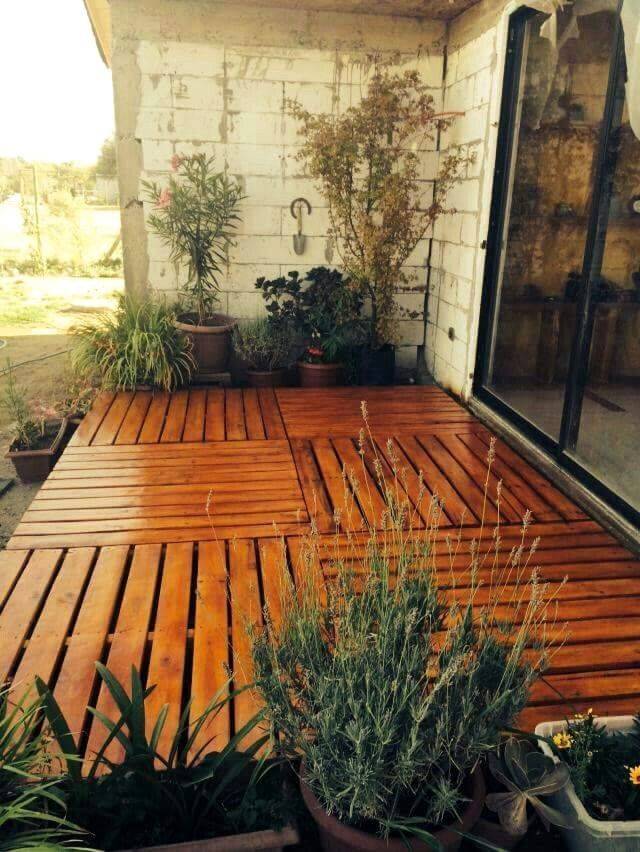 Woodfloorgardenideas