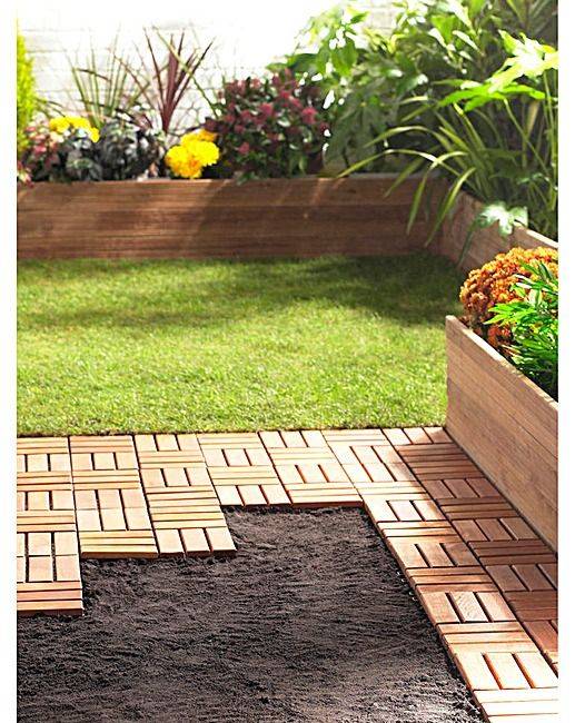 Woodfloorgardenideas