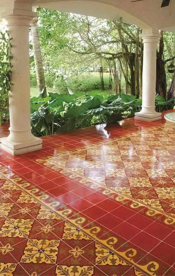 Cozy Terrace Floor Design Ideas