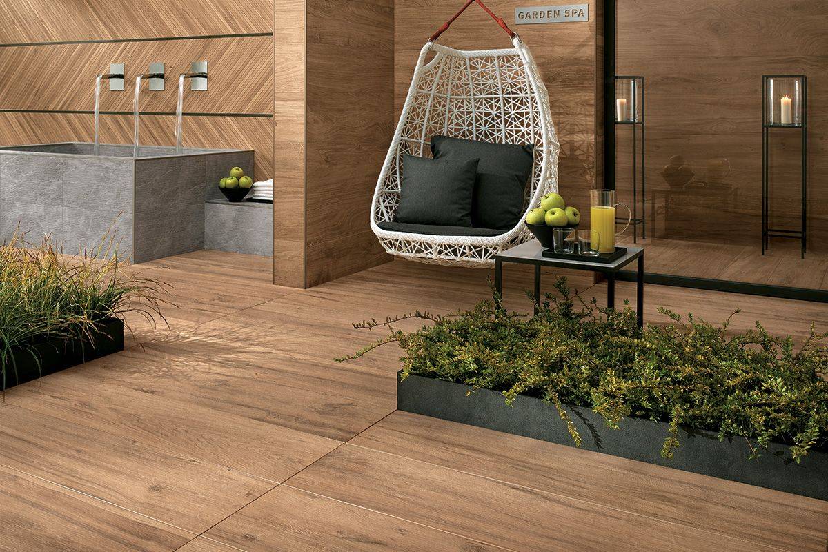 Tiled Porch Outdoor Tile Patio