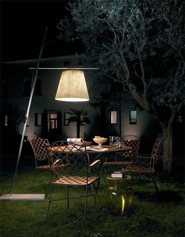 Wooden Floor Lamps Garden Structures