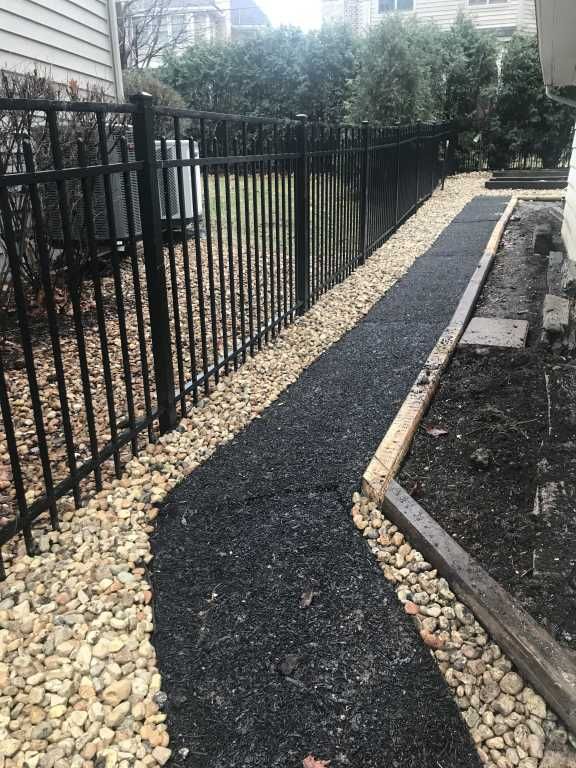 Recycled Rubber Mulch Mats