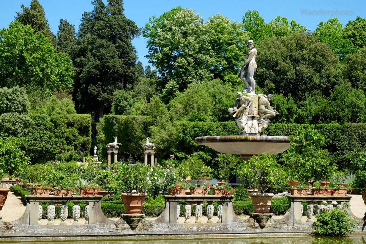 The Boboli Gardens Of Pitti Palace Florence Italy Florence Italy