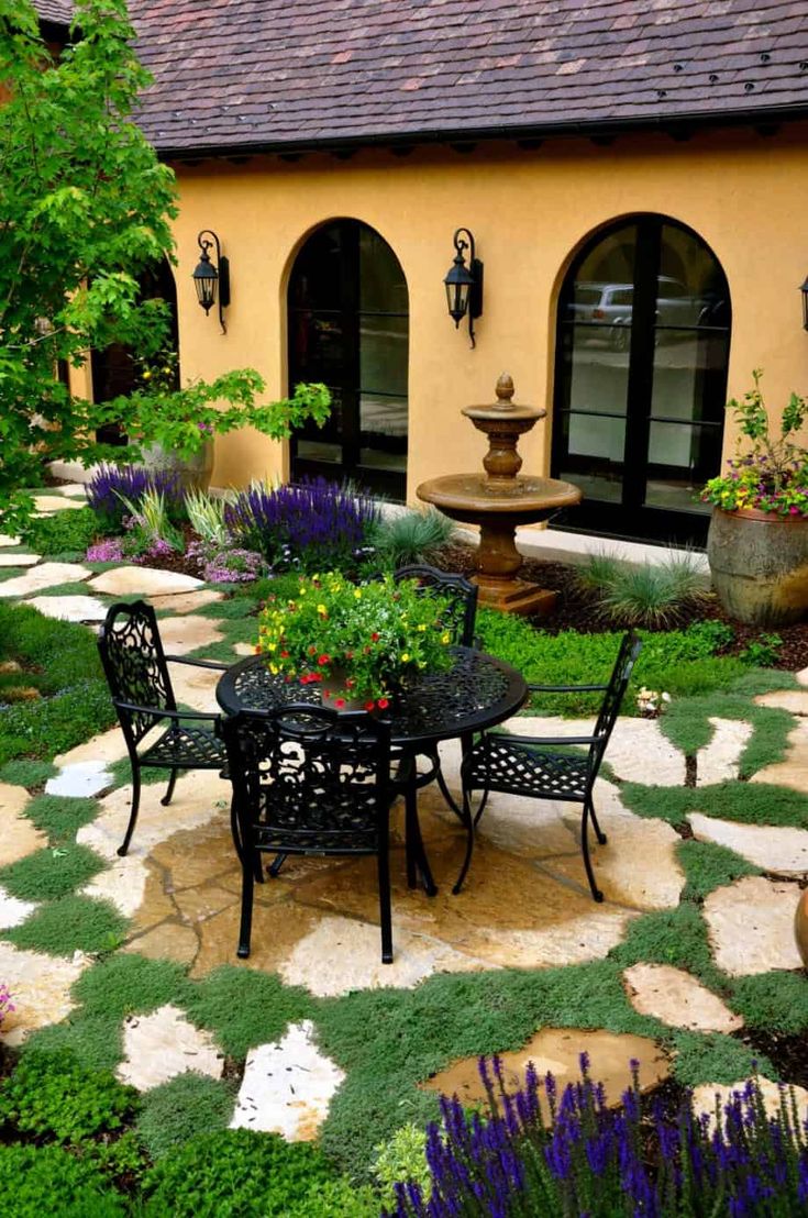 Wonderful Italian Garden Design Decorating Ideas