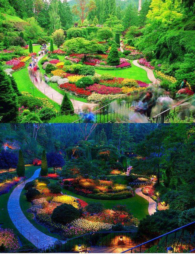 The Sunken Garden Butchart Gardens
