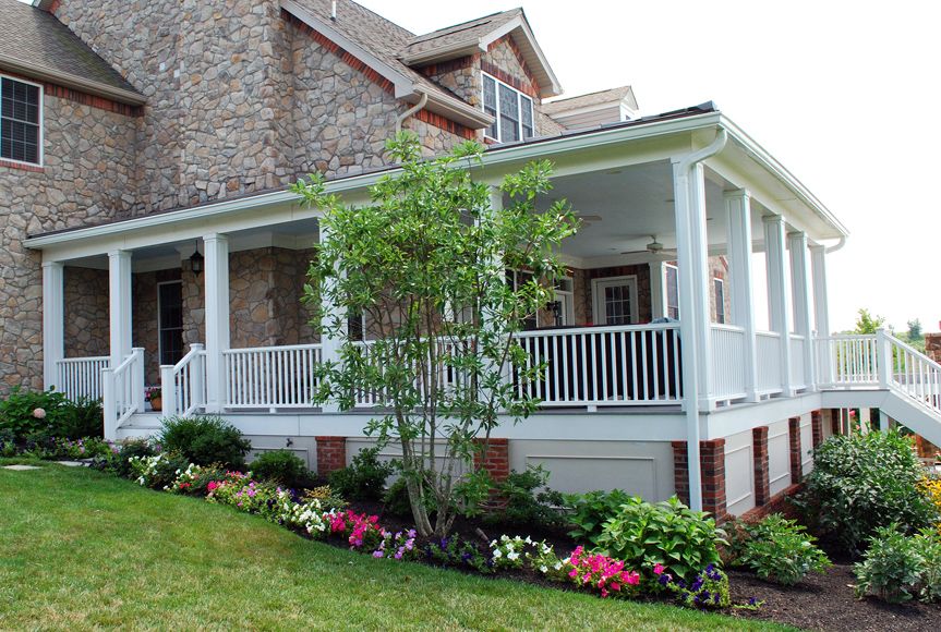Beautiful Wraparound Porch