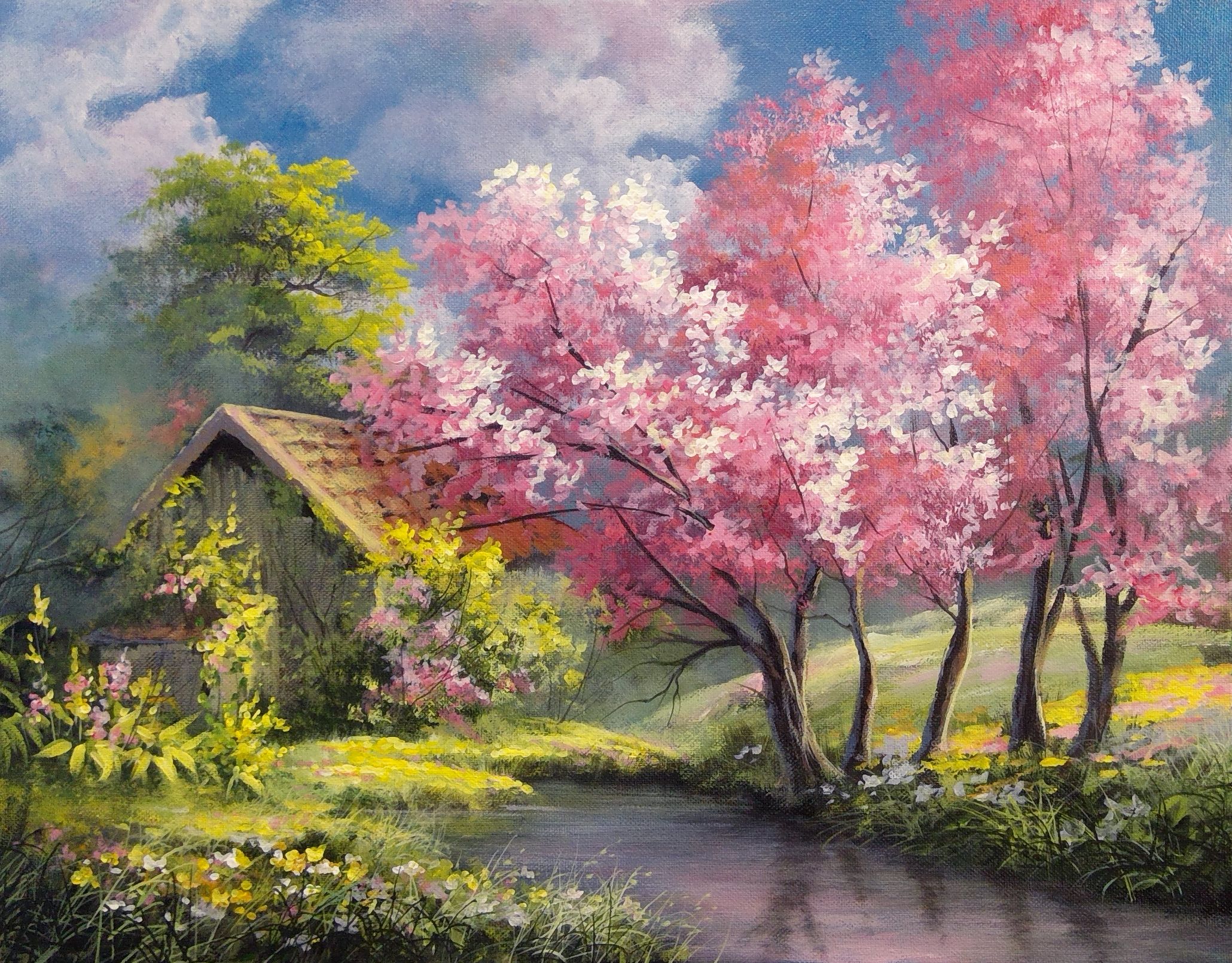 Easy Landscape Painting Ideas