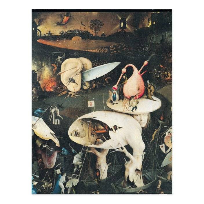 Earthly Delights Medieval Oil