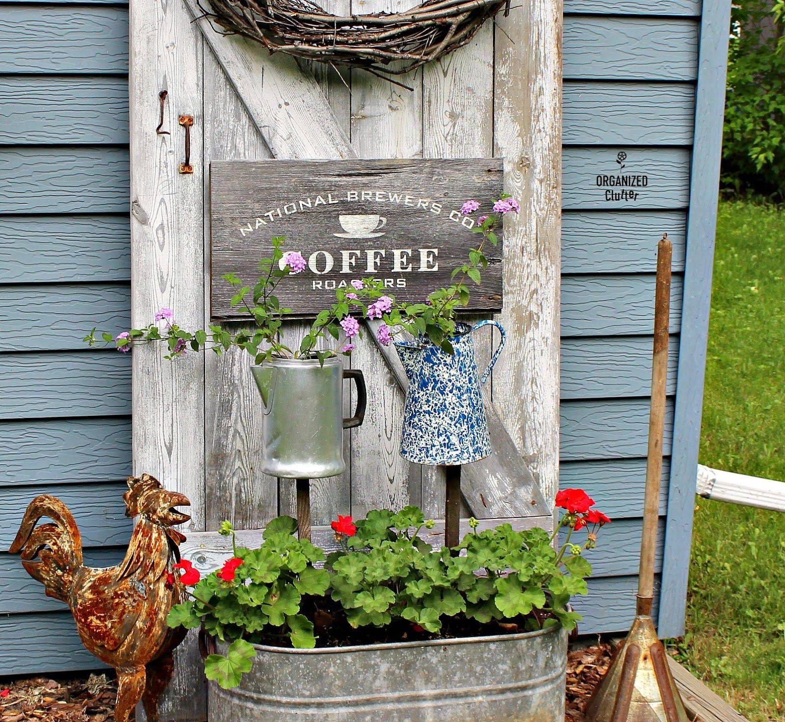 Junk Rustic Outdoor Decor