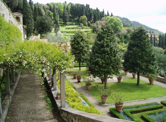 The Boboli Gardens Of Pitti Palace Florence Italy Florence Italy