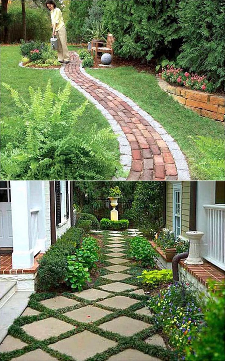 Simple Diy Garden Path Designs Ideas