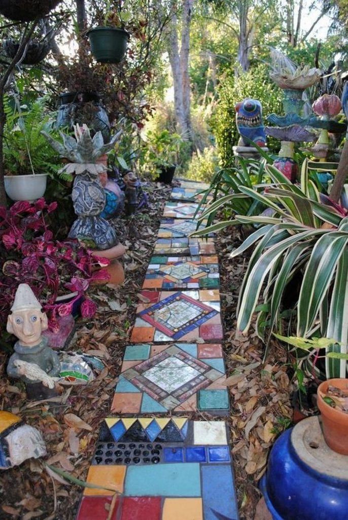 Mosaic Garden Art