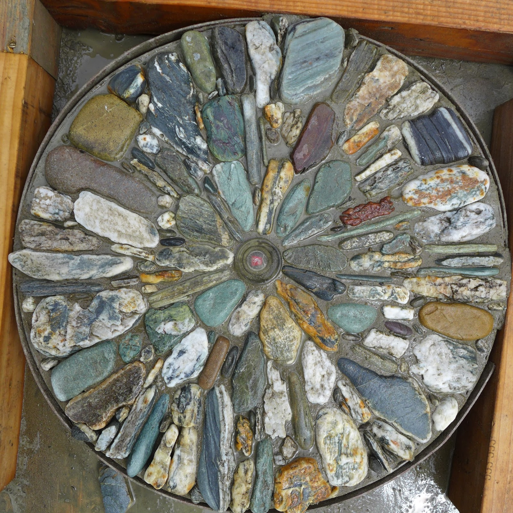Pebble Mosaic Walkways