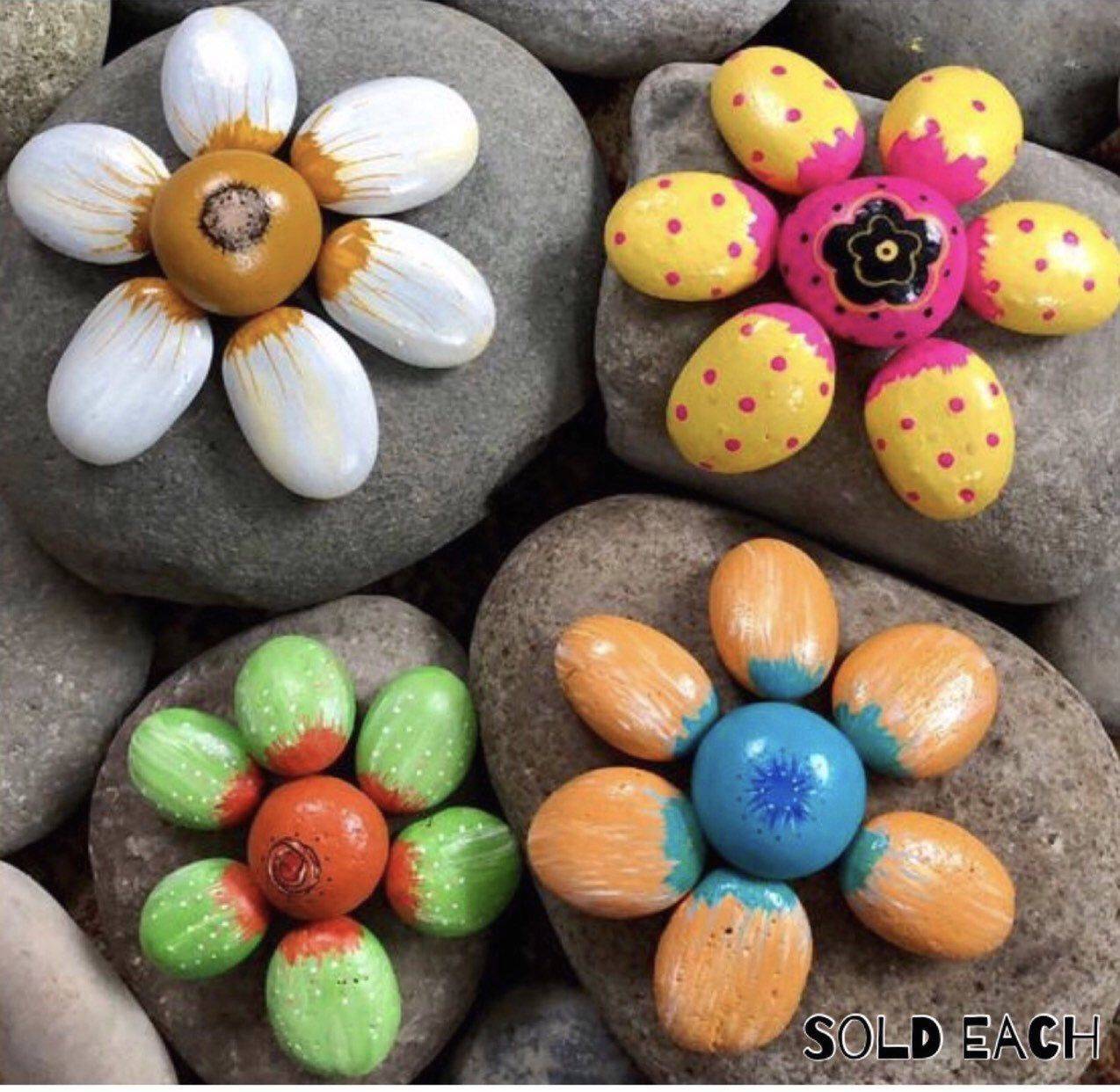 Rock Flowers Garden Paving