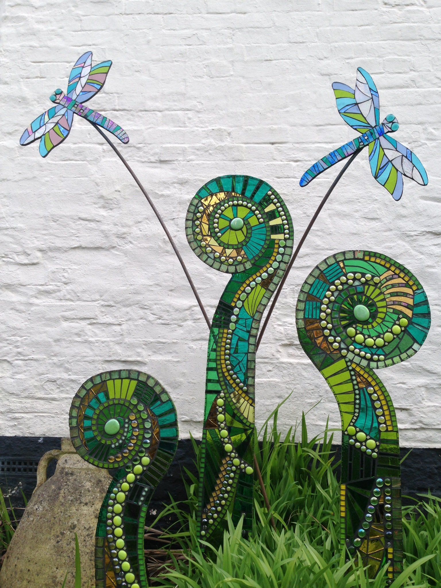 Bee Garden Mosaic Garden Artwork