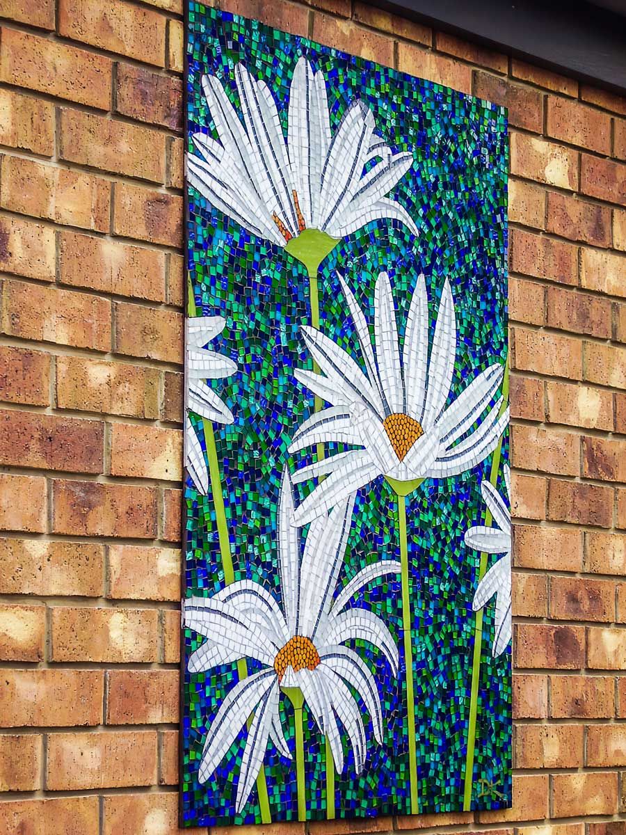 A Green Mosaic Garden Art
