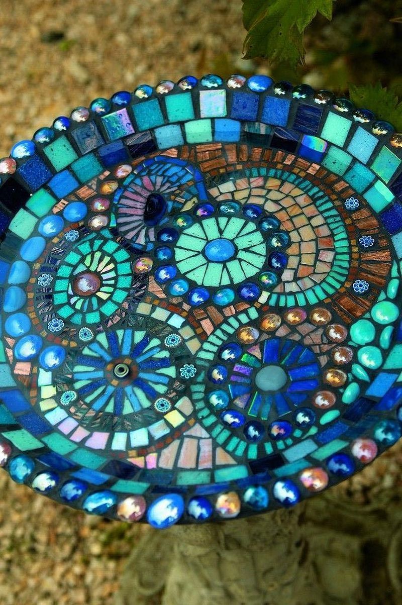 Mosaic Totem Pole Mosaic Garden Art