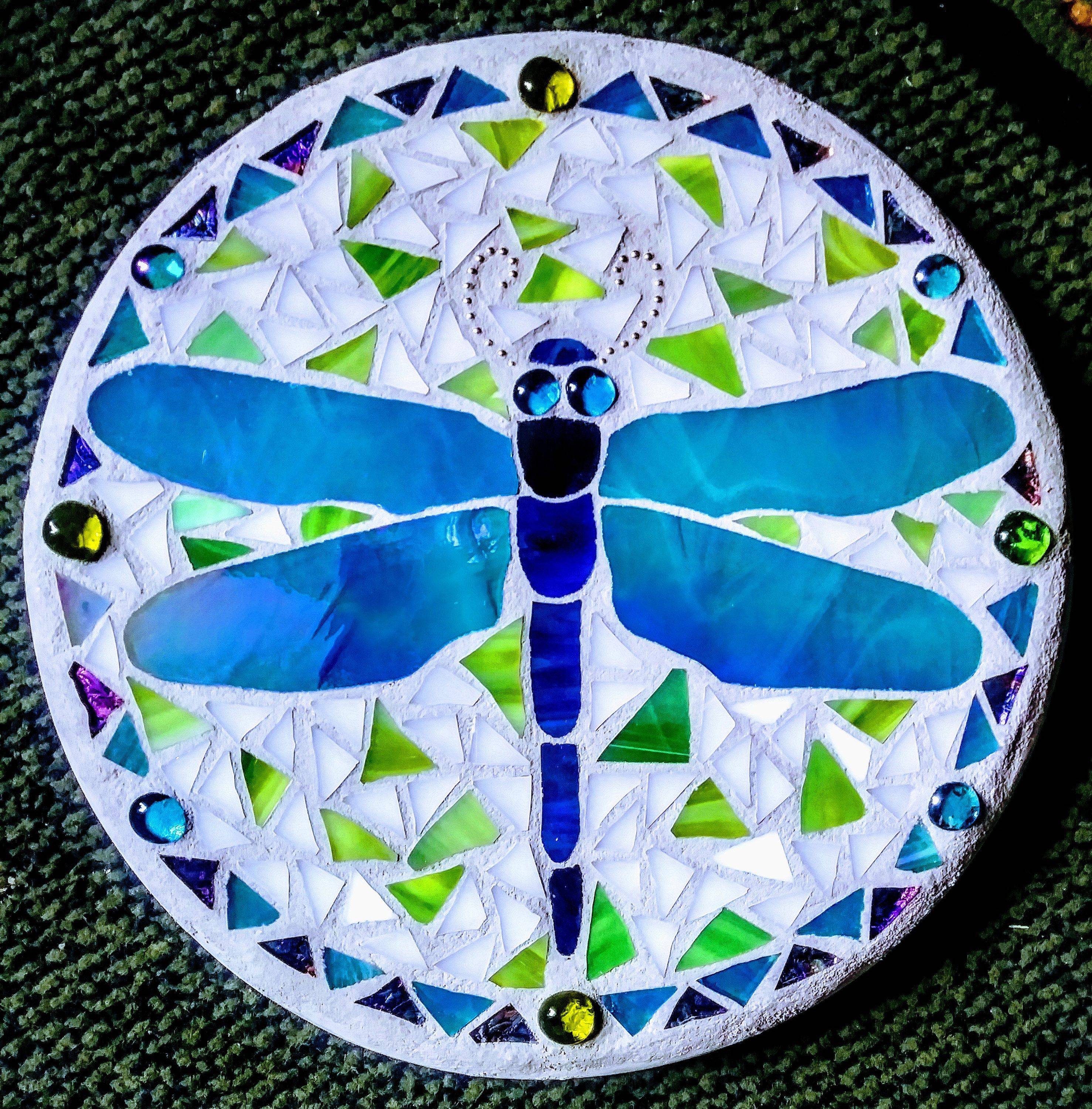 Mosaic Rockmosaic Dragonfly