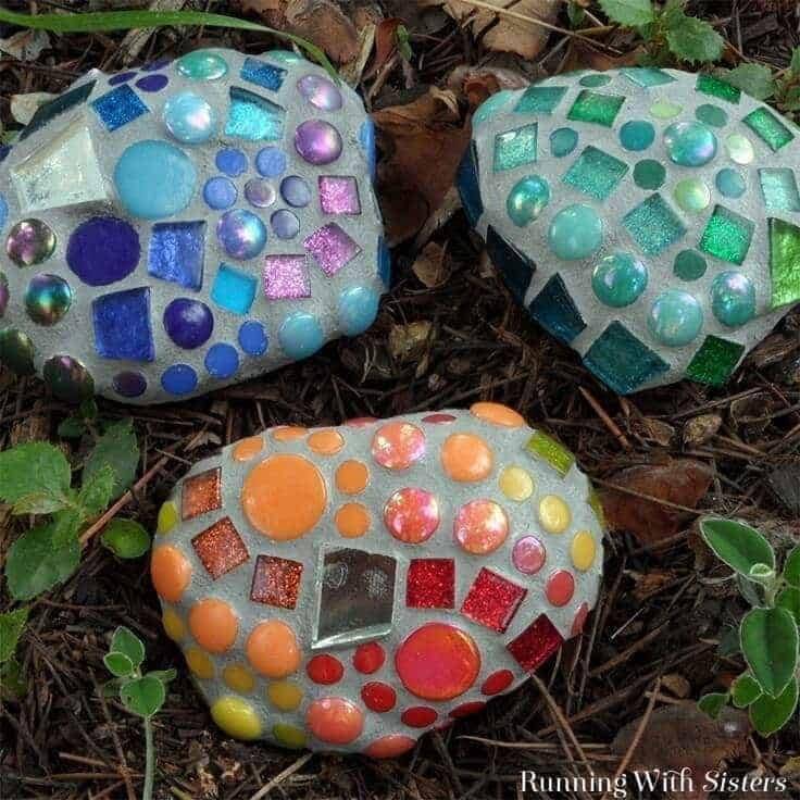 A Pebble Mosaic Stepping Stone