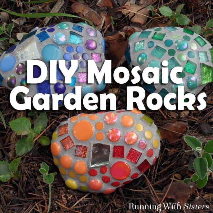 Pebble Display Mosaic Garden
