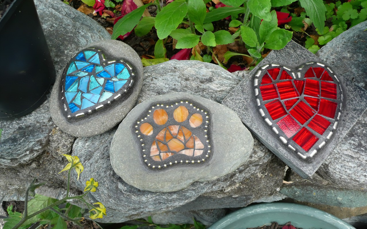 Wonderfull Diy Garden Mosaics Projects