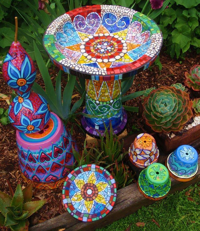 23 Making Mosaic Garden Art Ideas For This Year SharonSable