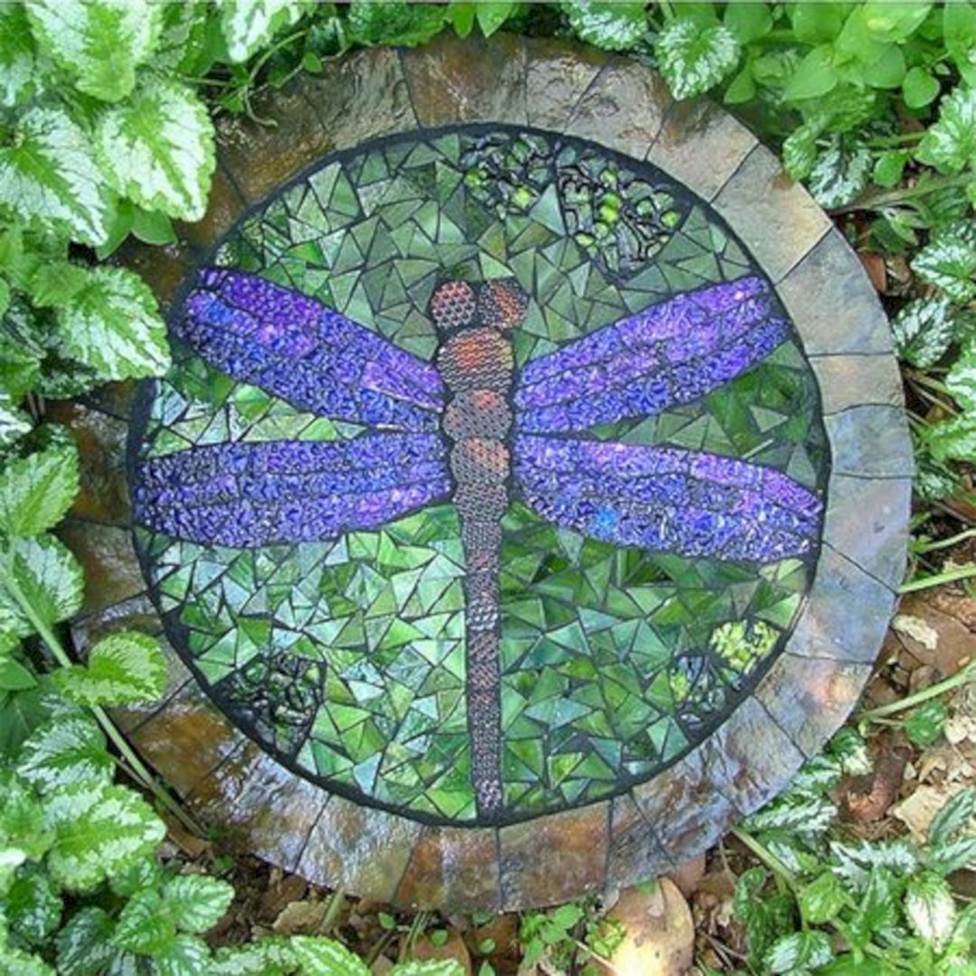 Mosaic Garden Stepping Stone Diy