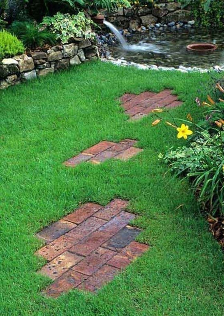 So Amazing Landscape Bricks Ideas Garden Flagstone