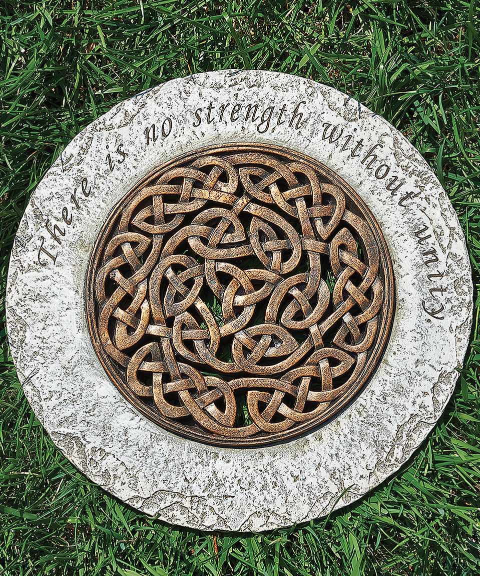 Celtic Knot Art Outdoor Sculpture Garden Gifts Irish Green