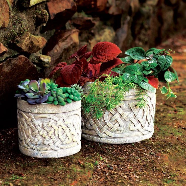 Garden Sculpture Shamrock Irish Gifts Celtic Knot Stone