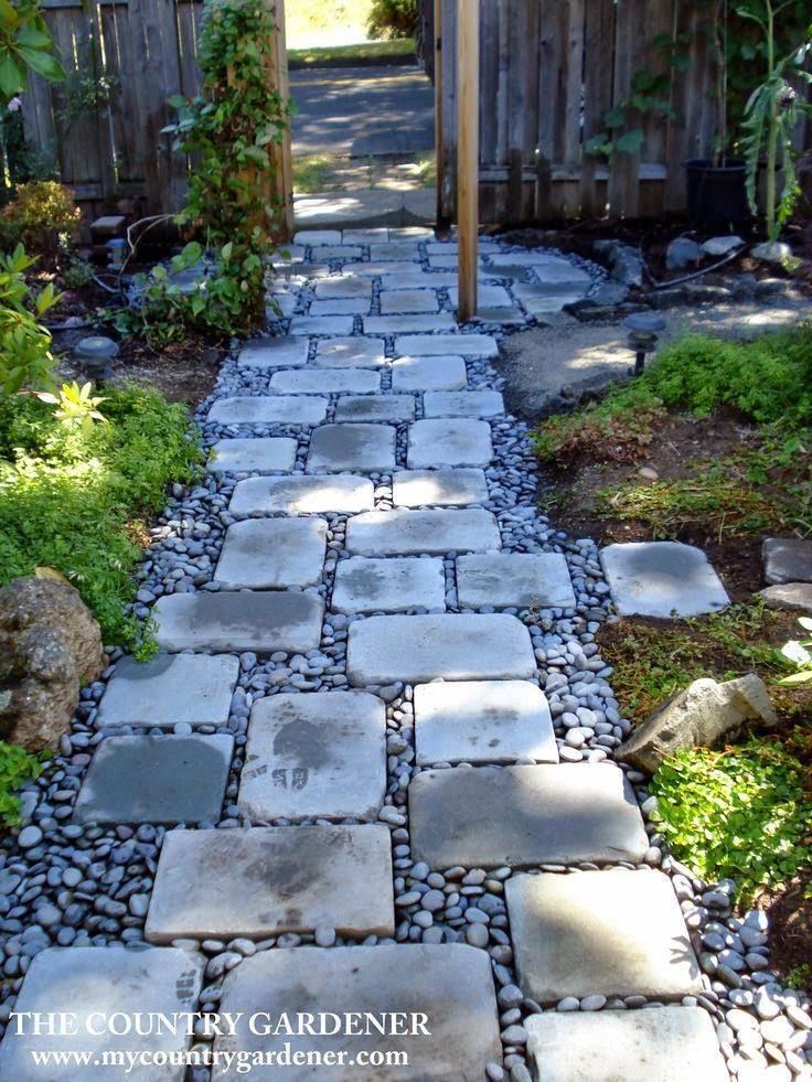 Your Landscape River Rock Garden Path