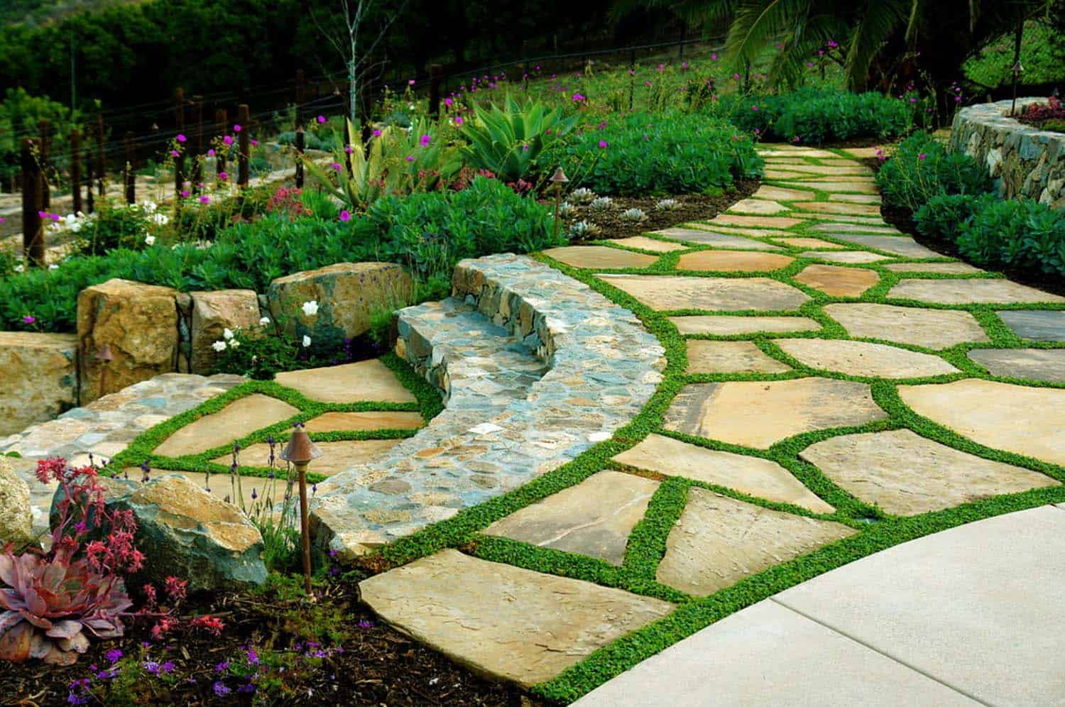 Awesome Garden Stone Paths