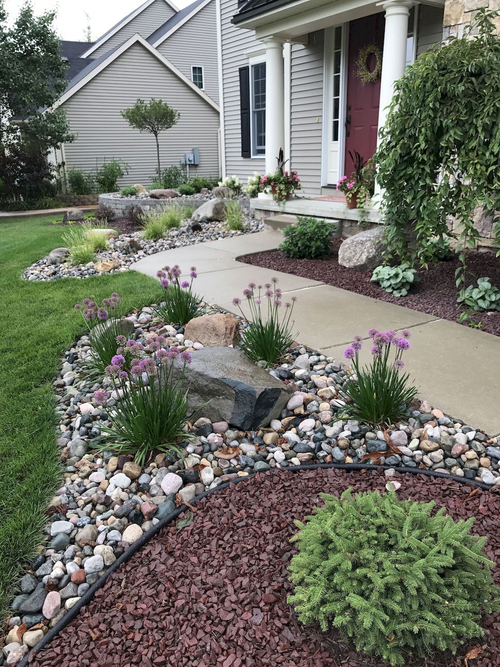 Simple Rock Garden Decor Ideas