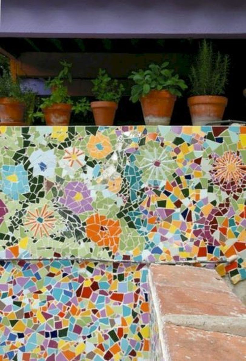 Wonderfull Diy Garden Mosaics Projects
