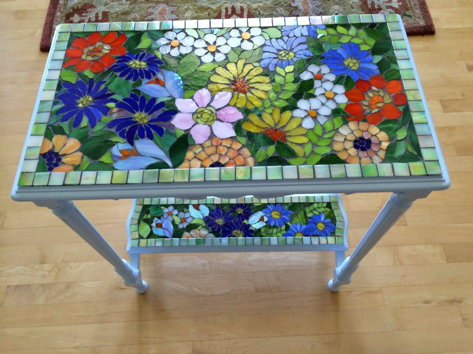 Mosaic Garden Bench Mosaic Garden
