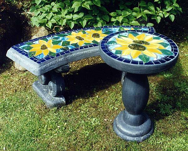 Mosaics Flowers Mosaicos