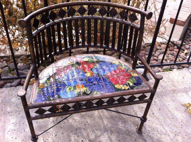 My Mosaic Garden Bench Mosaic Garden
