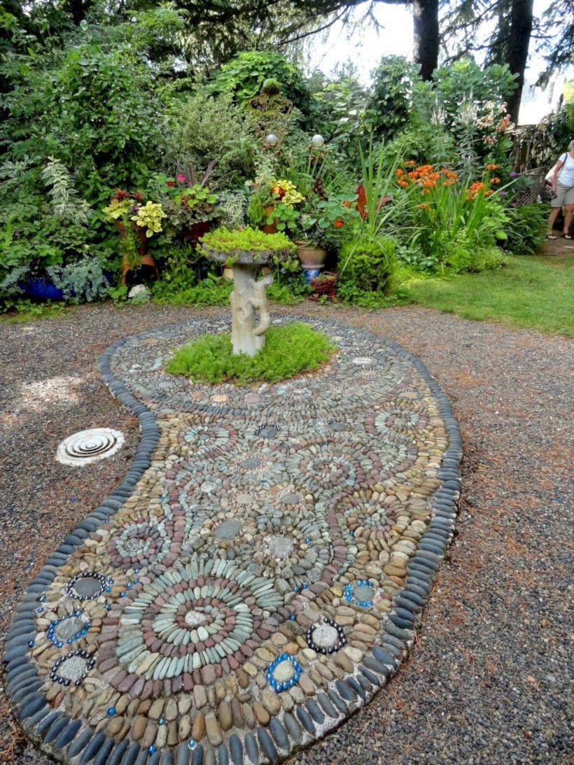 Great Idea Extraordinary Mosaic Garden Path Design Ideas