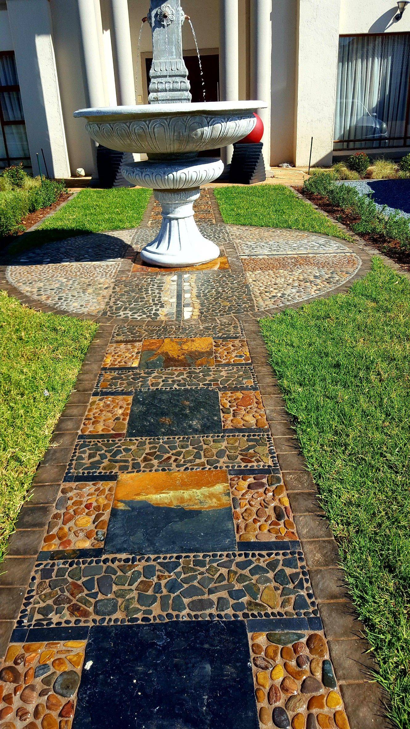 24 Pebble Mosaic Garden Path Design Ideas To Consider SharonSable