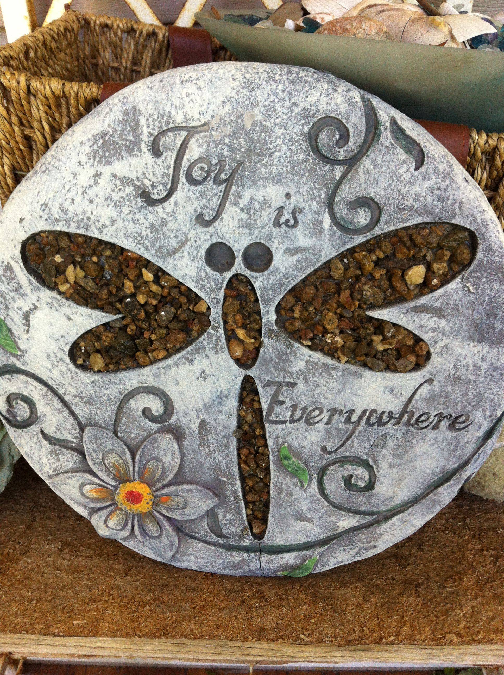 Green Purple Flowers Dragonfly Mosaic Heart