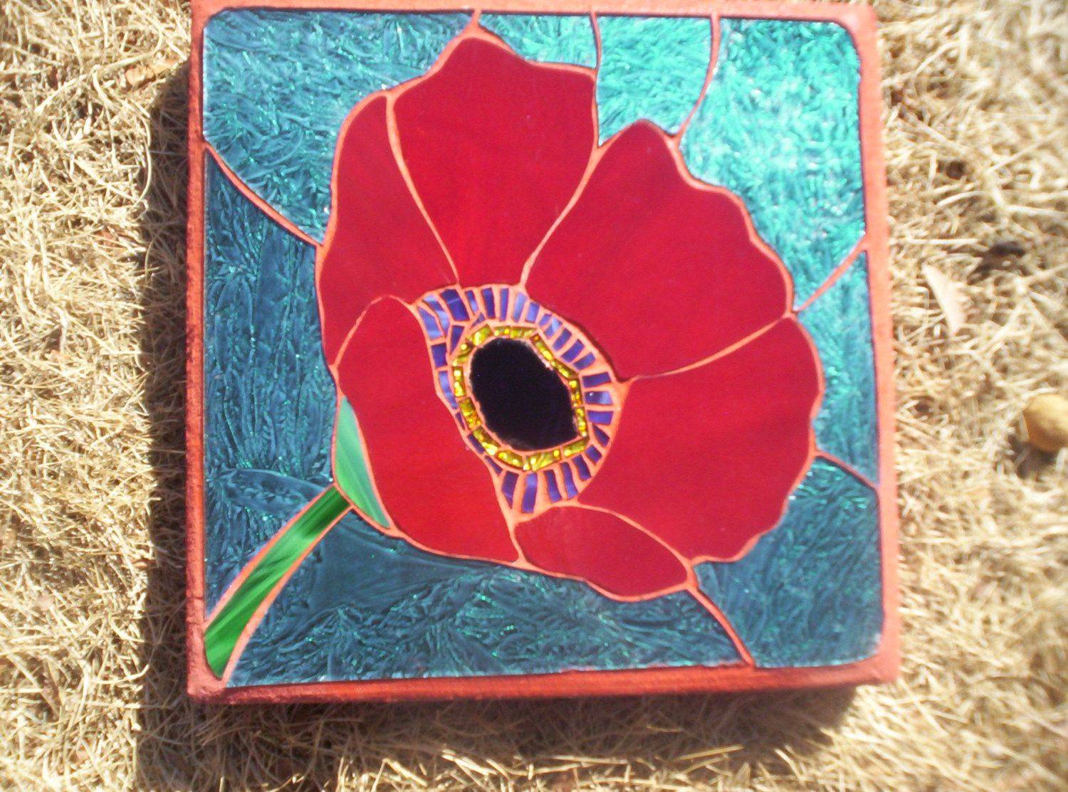 Mosaic Cactus Garden Stone Piedras Pintadas