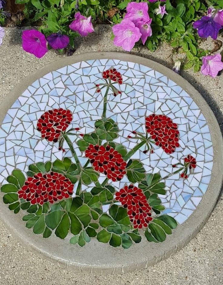 Mosaic Flower Mosaic Art Projects