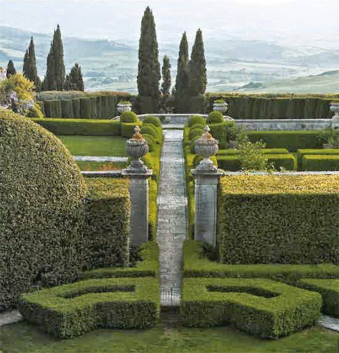 Villa La Foce Diy Garden Projects Tuscany European Garden