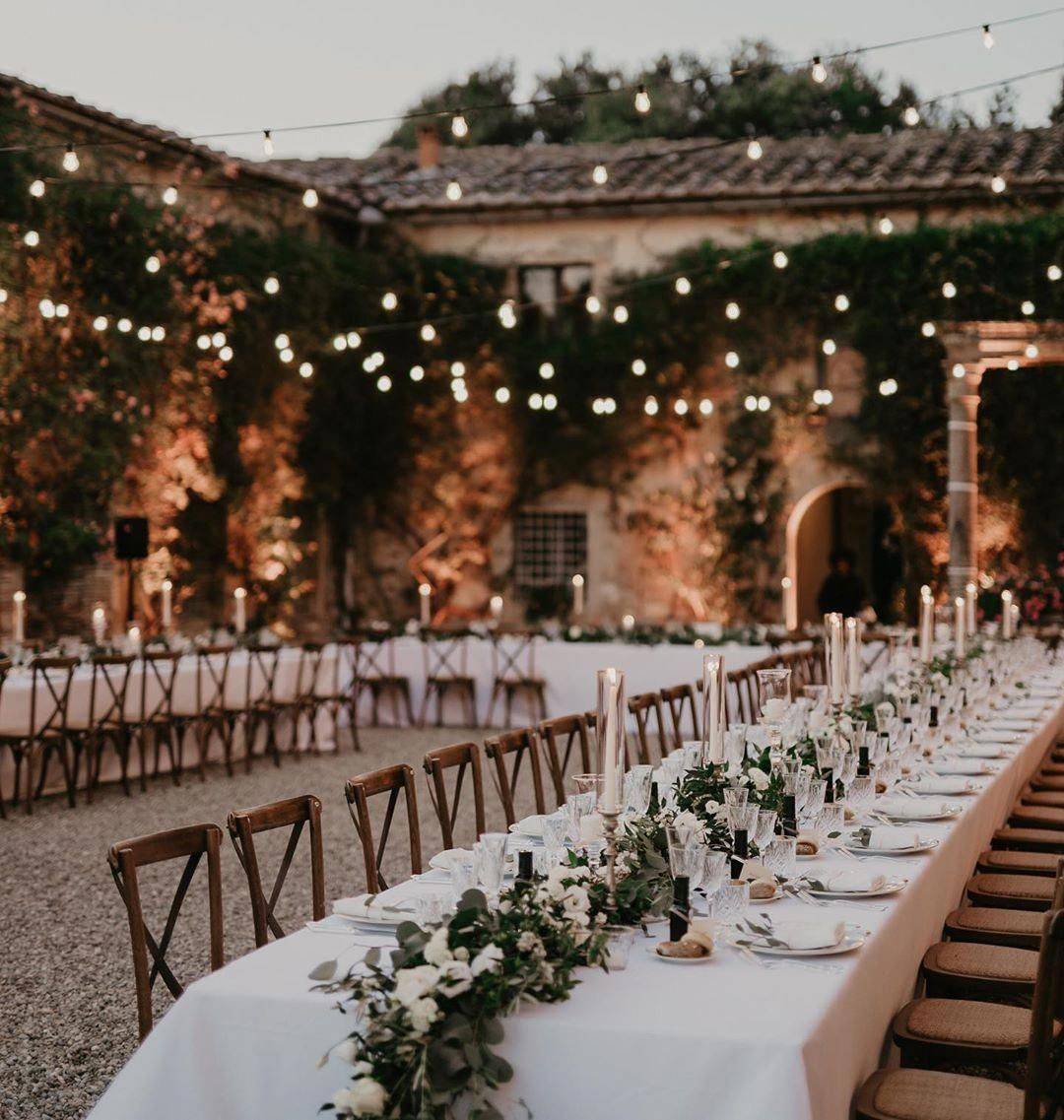 Intimate Italian Style Garden Wedding Ideas
