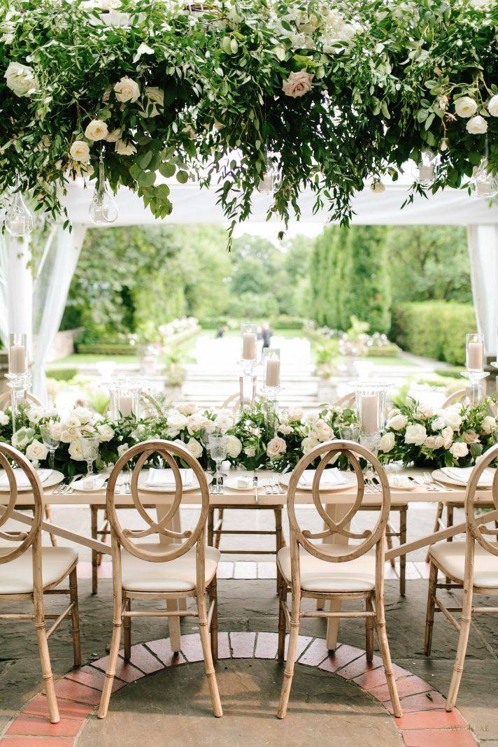 Romantic Italian Outdoor Garden Wedding Garden Wedding