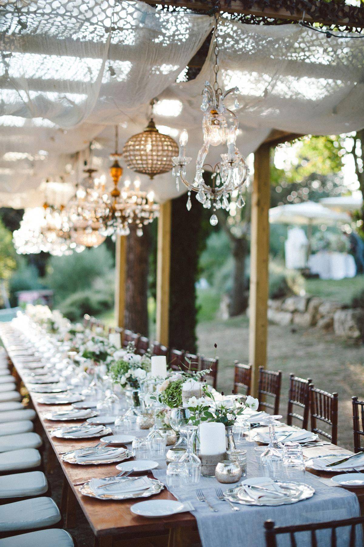 Romantic Italian Outdoor Garden Wedding